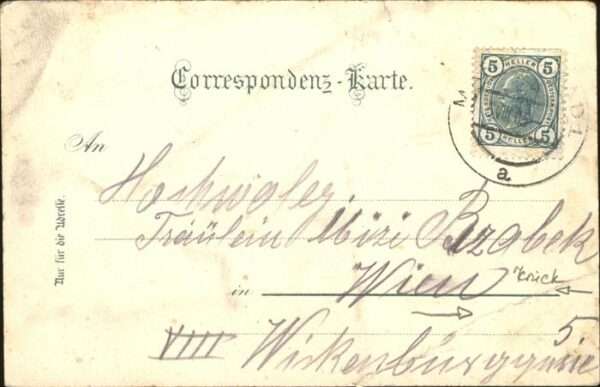 Marienbad Tschechien Boehmen Alexandrinenquelle Luginsland Böhmen – Bild 2
