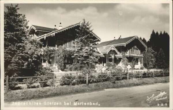 Marienbad Tschechien Boehmen Schloss Glatzen Böhmen