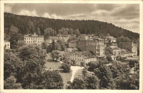 Marienbad Tschechien Boehmen Teilansicht Park Böhmen