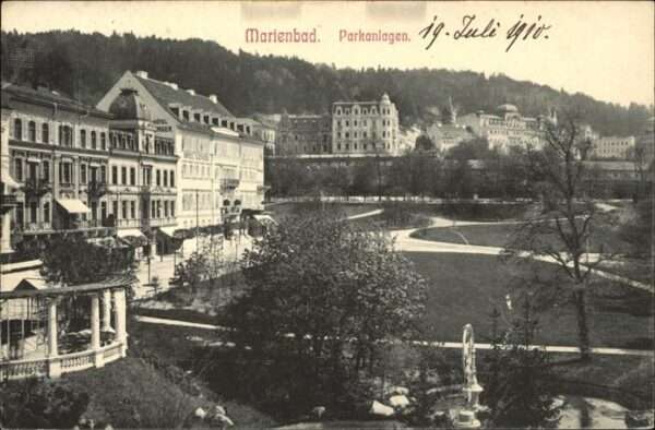 Marienbad Tschechien Boehmen Parkanlagen Böhmen