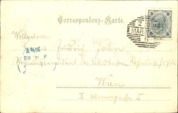 Marienbad Tschechien Boehmen Höhenhotel Cafe Egerländer Böhmen – Bild 2