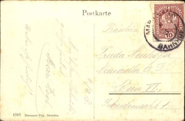 Marienbad Tschechien Boehmen Hotel Weimar Böhmen – Bild 2