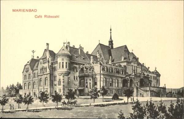 Marienbad Tschechien Boehmen Grand Cafe und Restaurant Rübezahl Böhm