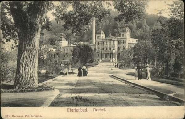 Marienbad Tschechien Boehmen Neubad Park Böhmen