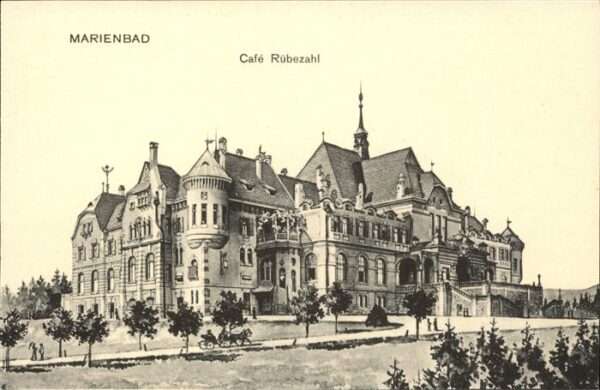 Marienbad Tschechien Boehmen Grand Cafe und Restaurant Rübezahl Böhm