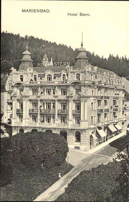 Marienbad Tschechien Boehmen Hotel Stern Böhmen