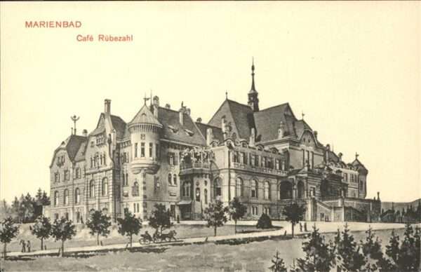 Marienbad Tschechien Boehmen Grand Cafe und Restaurant Rübezahl Böhm