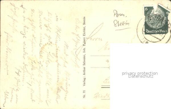 Stettin Szczecin Pommern Preussen Kai – Bild 2