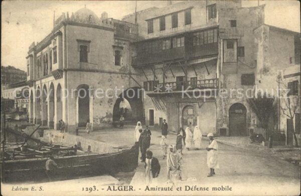 Alger Algerien Amiraute et Defense mobile