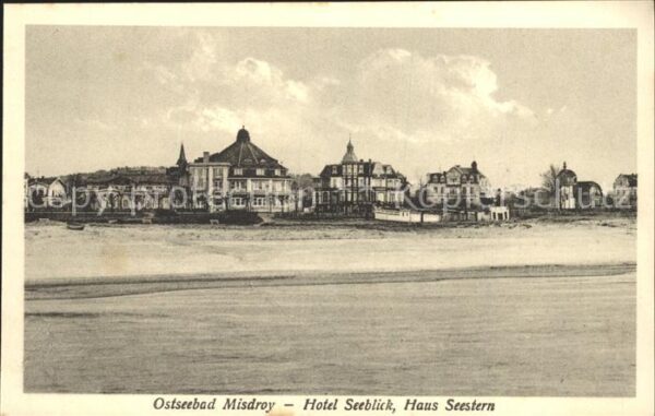 Misdroy Ostseebad Westpommern Hotel Seeblick Haus Seestern