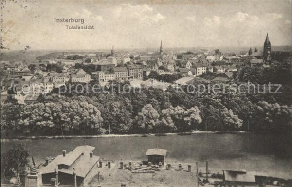 Insterburg Tschernjachowsk Totalansicht