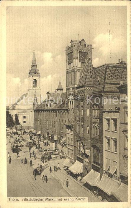 Thorn Westpreussen Torun Altstädtischer Markt