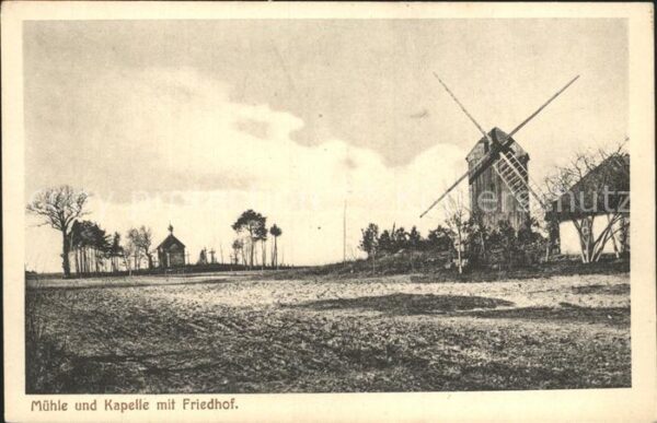 Holoby Mühle Kapelle Friedhof