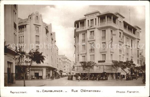 Casablanca Rue Clémenceau