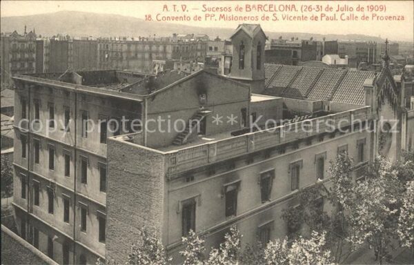 Barcelona Cataluna Convento de PP. Misioneros de San Vicen