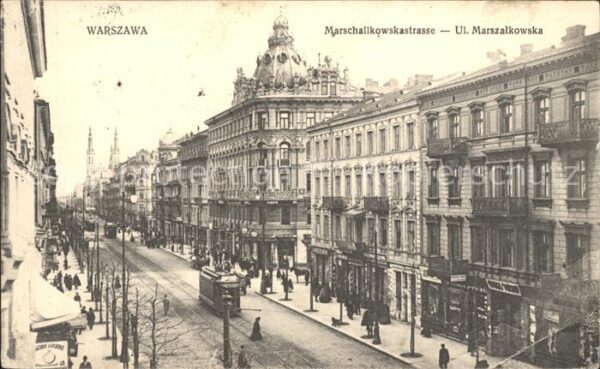 Warschau Masowien Marschallkowskastrasse