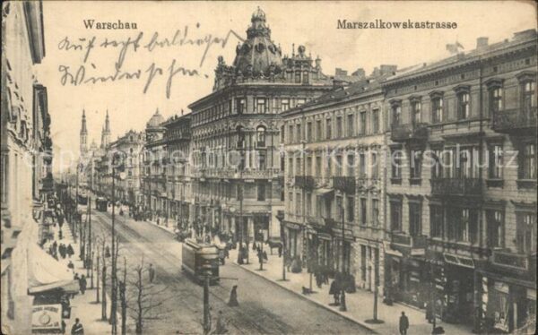 Warschau Masowien Marszalkowskastrasse