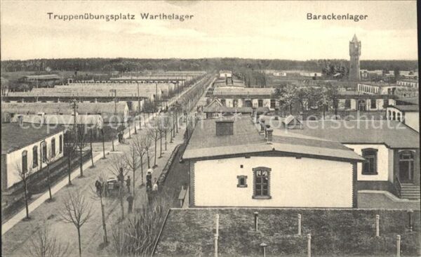 Warthelager Truppenübungsplatz Barackenlager