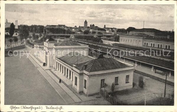 Posen Poznan Teilansicht
