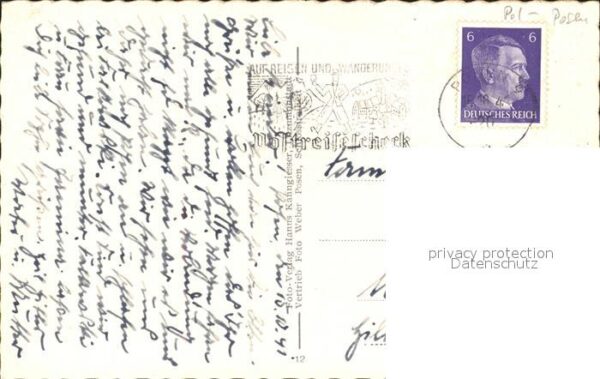 Posen Poznan Teilansicht – Bild 2