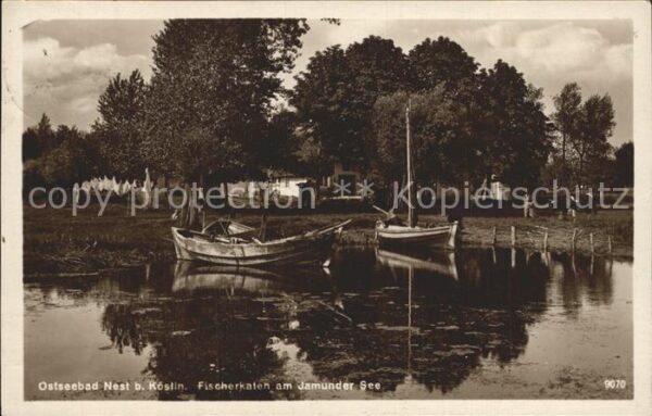 Nest Koeslin Ostseebad Fischerkaten Jamunder See
