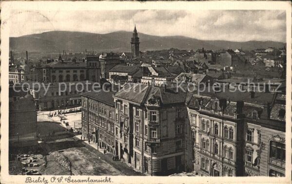 Bielitz Oberschlesien Gesamtansicht
