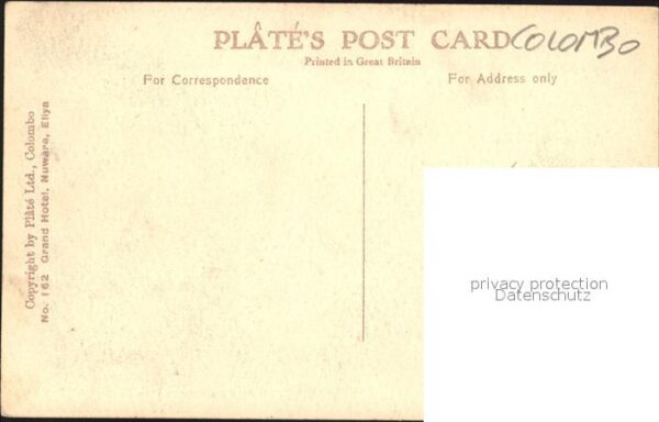 Colombo Ceylon Sri Lanka – Bild 2