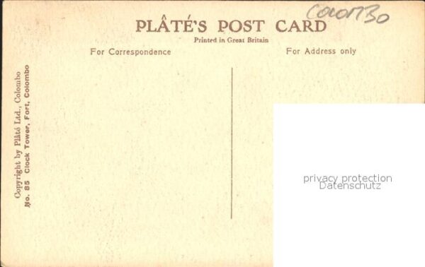 Colombo Ceylon Sri Lanka – Bild 2