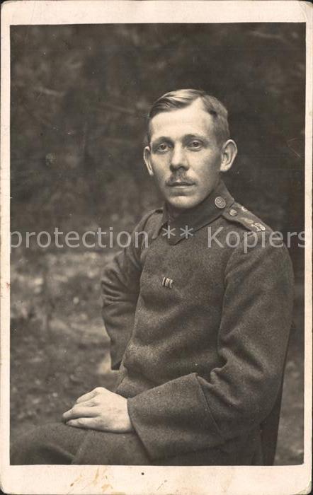 Militaria WK1 Deutsches Regiment 19 Portrait