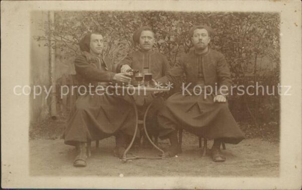 Militaria Afrika zouave gruppenfoto wein