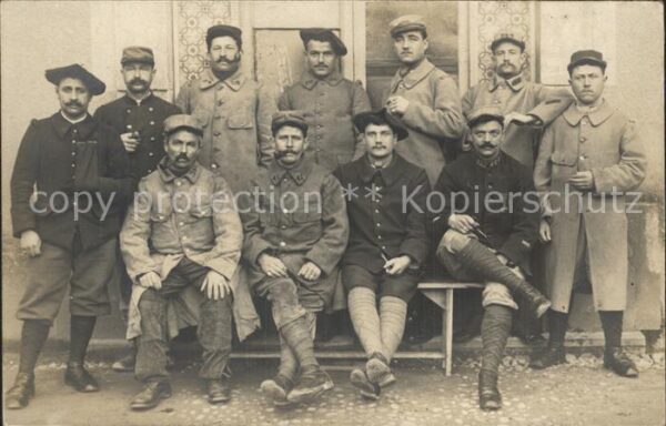 Militaria Frankreich gruppenfoto