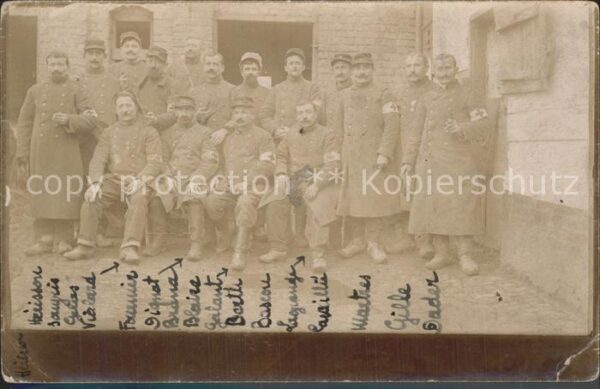 Rotes Kreuz militaria gruppenfoto