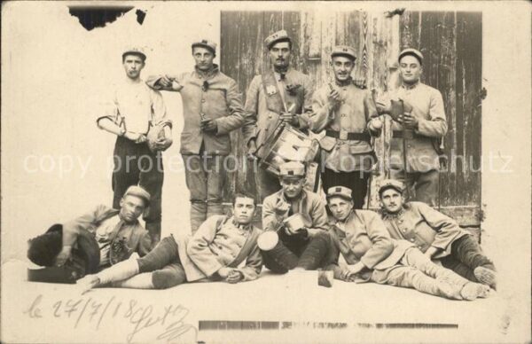 Militaria Frankreich gruppenfoto