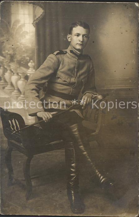 Militaria WK1 portrait