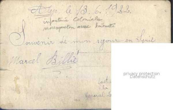 Militaria Frankreich infanterie coloniale mousqueton avec ba – Bild 2