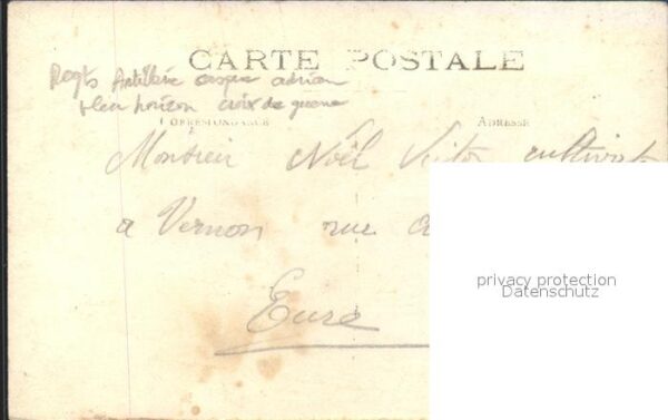 Militaria Frankreich WK 1 Artillerie – Bild 2