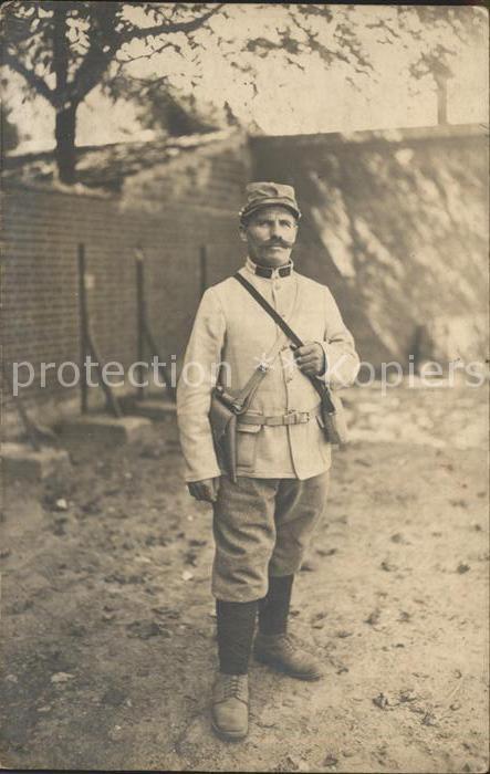 Militaria Frankreich infanterie regiment 18 französische Arm