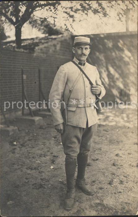 Militaria Frankreich 18 infanterie Regiment französische arm
