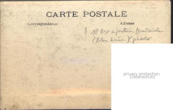 Militaria Frankreich 18 infanterie Regiment französische arm – Bild 2