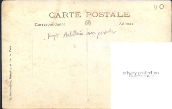 Militaria Frankreich regiment artillerie – Bild 2