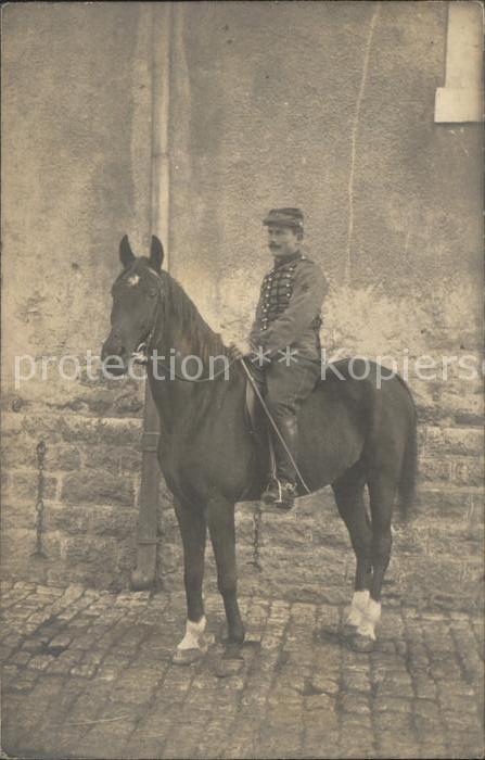 Militaria Frankreich regiment 14  cheval WK 1 militaria
