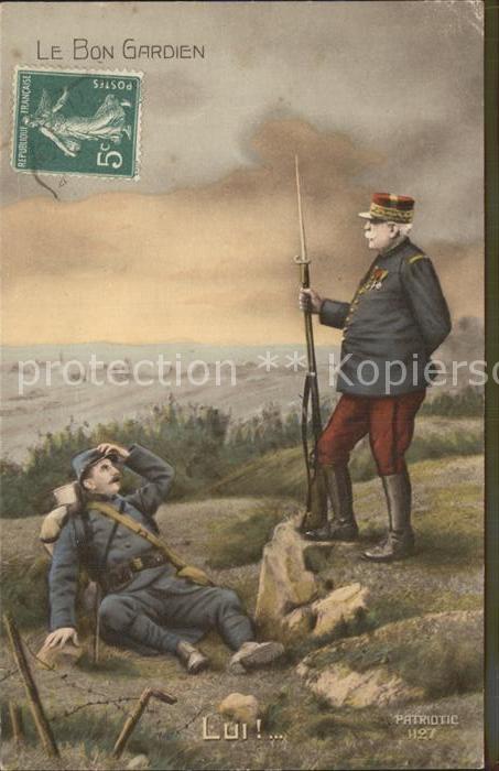 Militaria Frankreich WK 1 Le Bon Gardien