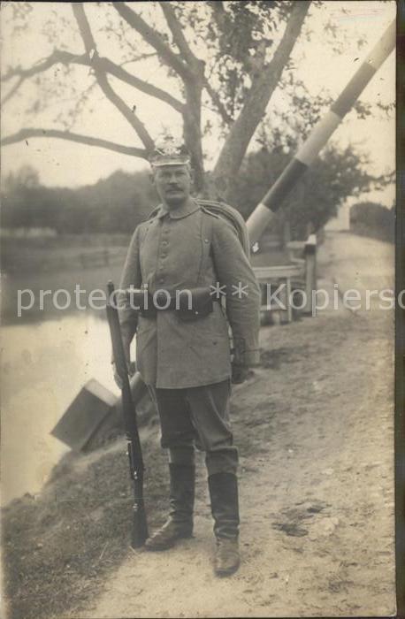 Militaria WK1 französaische lebelpatronentasche bajon