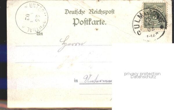 Militaria Humor feldpost Serie  Gruss aus Litho  WK 1 – Bild 2