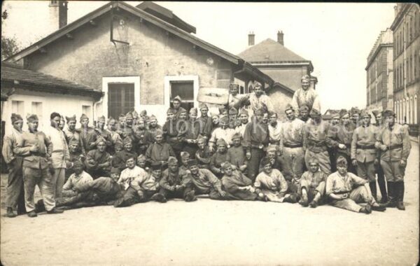 Militaria Frankreich WK 1 Gruppenfoto