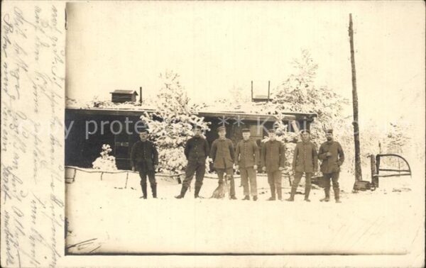 Militaria WK1 Gruppenfoto