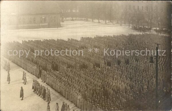 Militaria WK1 Parade