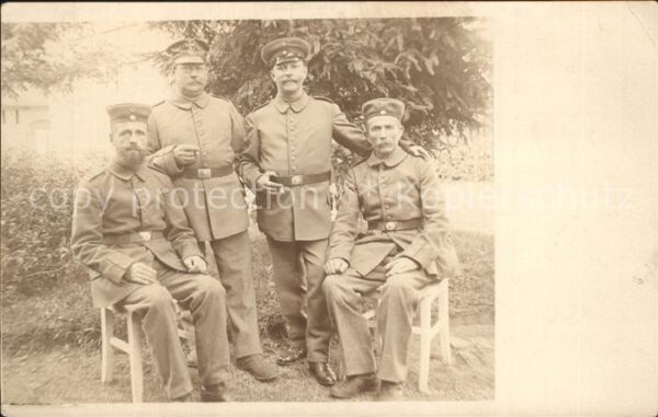 Militaria WK1 Gruppenfoto