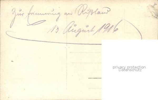 Militaria WK1 Russland Stab Unterstand – Bild 2