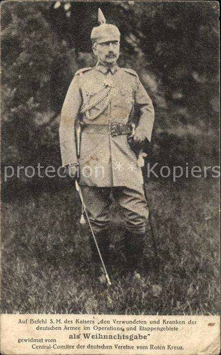 Wilhelm II Rotes Kreuz
